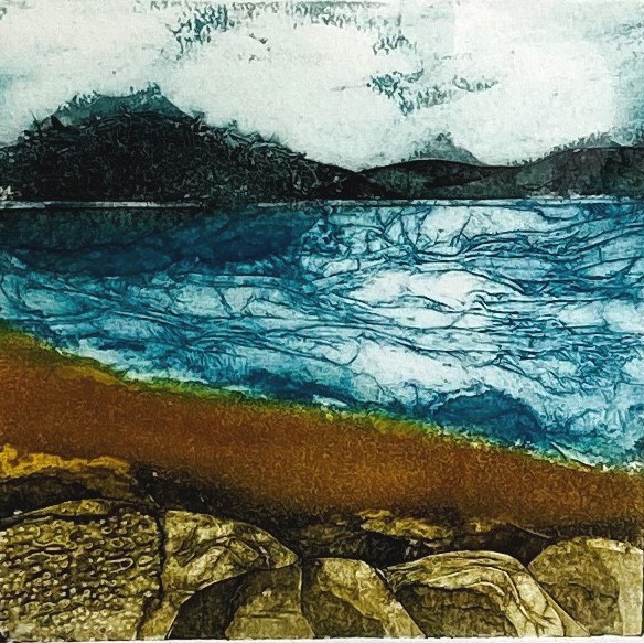 'Beyond the Rocks 5/30' by artist Sarah Ross-Thompson